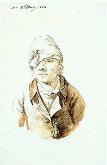  Self-Portrait with Cap and Sighting Eye-Shield
